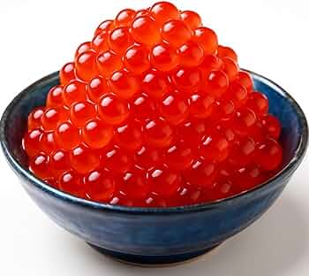 Amazon.co.jp: ウロコボシ 紅鮭塩筋子 2kg 小粒で食べやすい 老舗